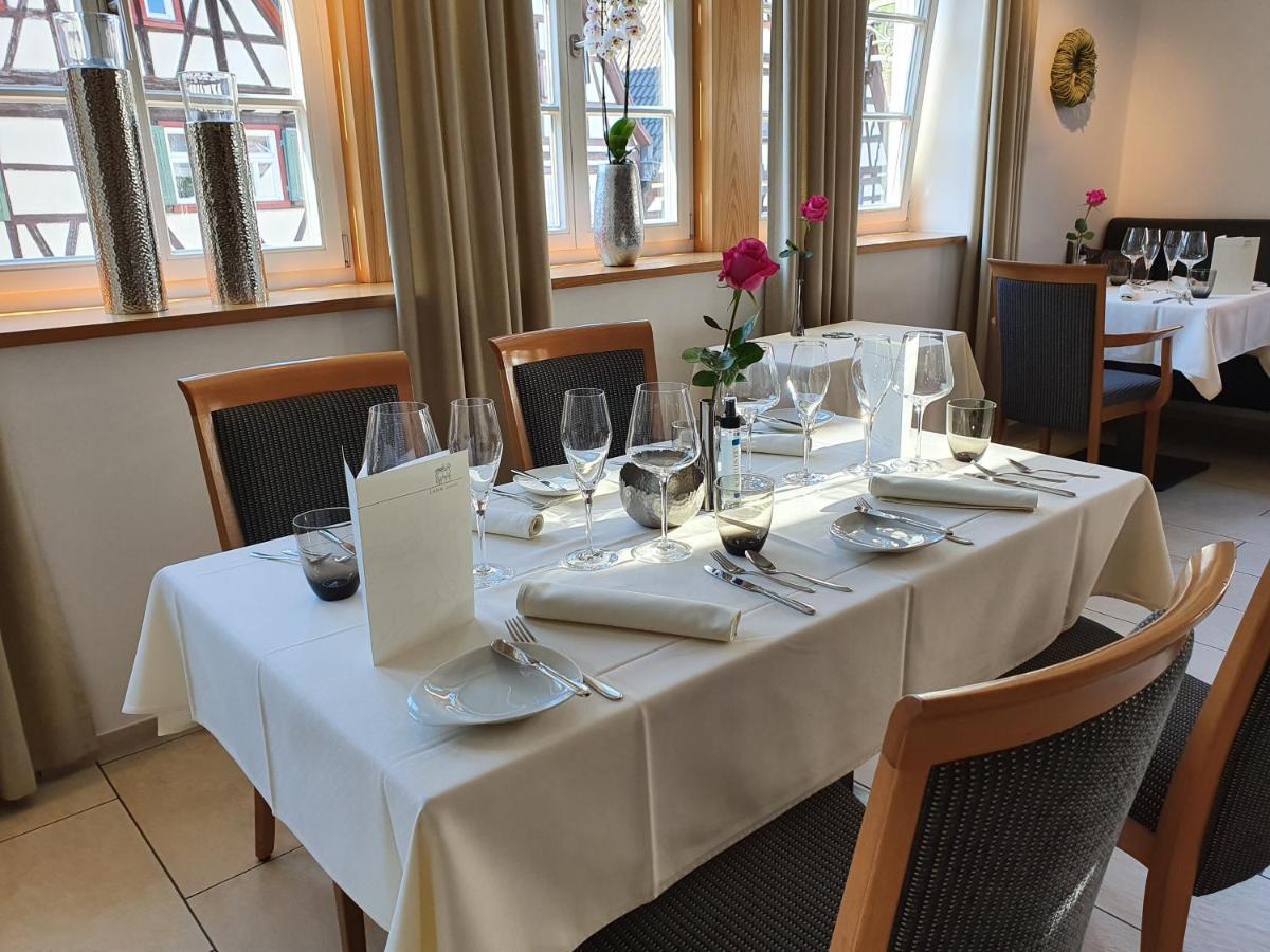 Hotel Restaurant Lamm Rosswag Vaihingen an der Enz Exterior foto